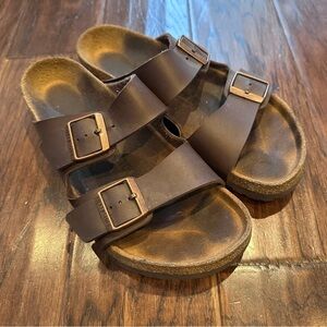 Birkenstock Dark Brown Men's Sandals